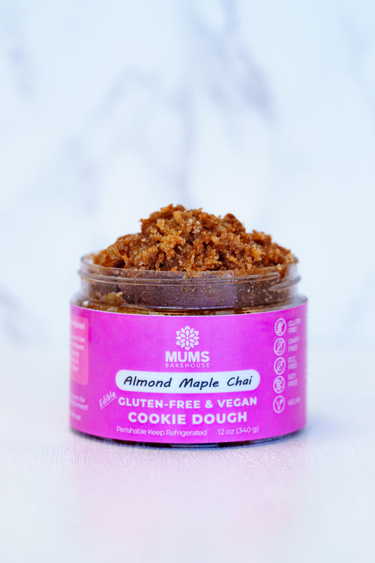 Almond Maple Chai Gluten Free & Vegan Cookie Dough
