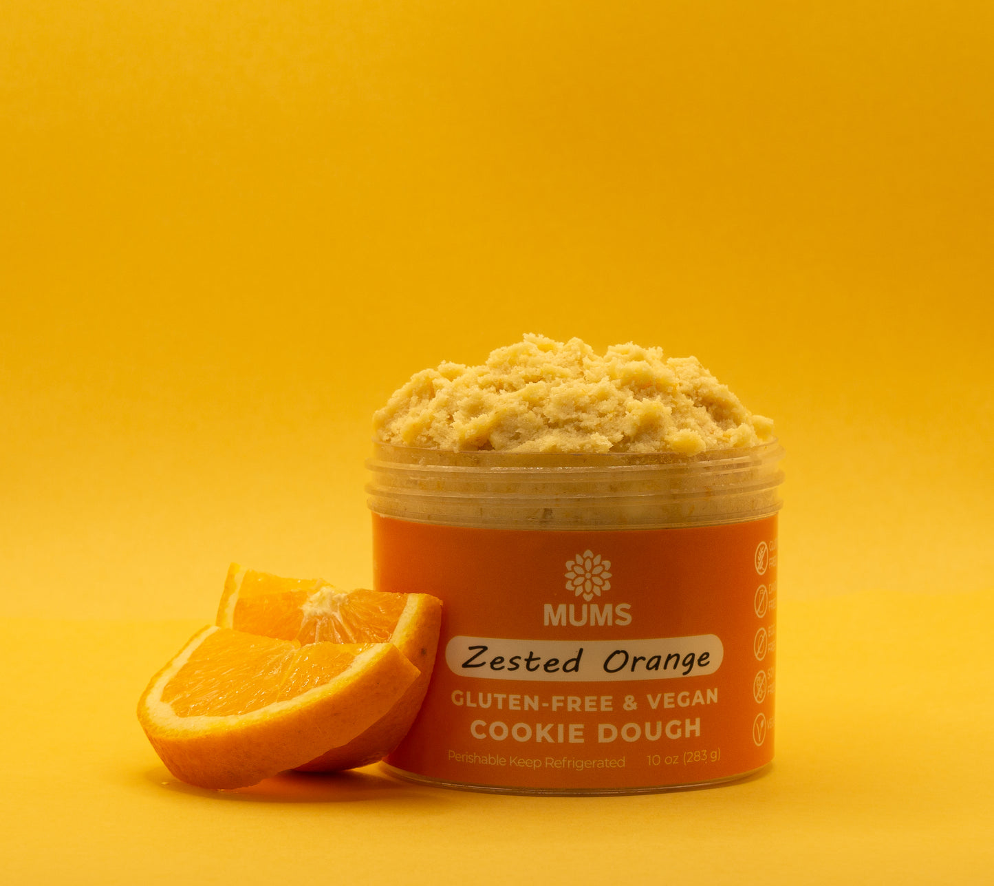 Zested Orange Gluten Free & Vegan Cookie Dough