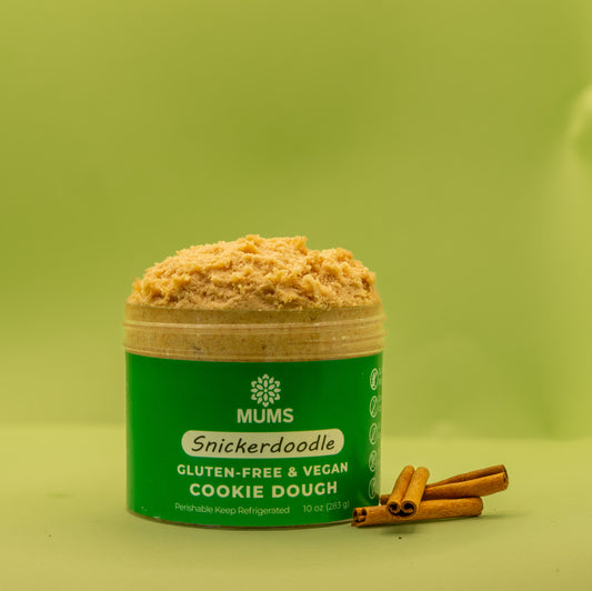 Snickerdoodle Gluten Free & Vegan Cookie Dough