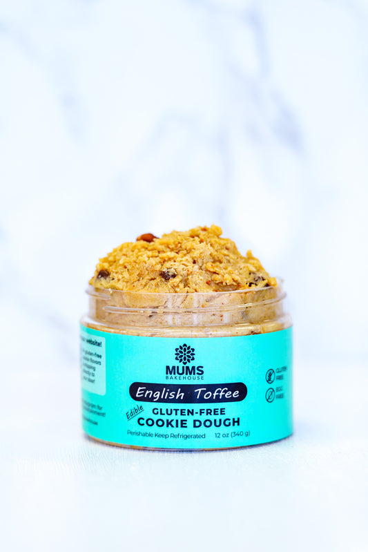 English Toffee Gluten Free Cookie Dough