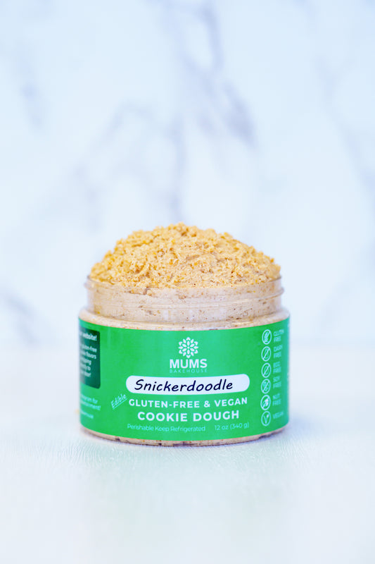 Snickerdoodle Gluten Free & Vegan Cookie Dough
